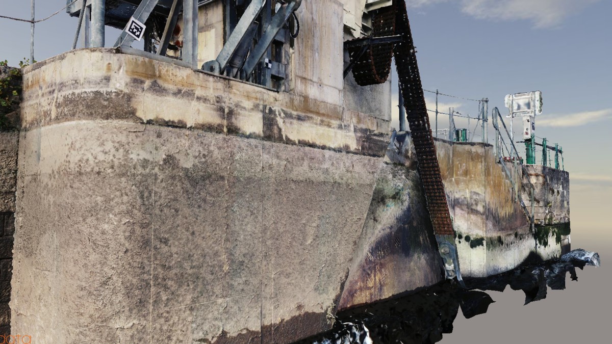 Scan 3D ouvrage industriel Scan 3D d’un ouvrage industriel par photogrammétrie